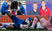 Son of Tottenham Legend Hospitalised After Breaking Neck in Accident