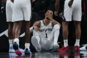 Spurs Star Wembanyama Enters Concussion Protocol After Hard Fall in Playoffs