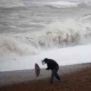 Storm Dave Batters UK with 90mph Winds and Heavy Snow: Live Webcams Show Impact