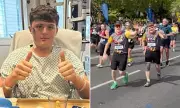 Teen Who Died for 13 Minutes After Tube Fall Completes London Marathon