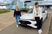 Teenagers Embrace Electric Future: First EV Drives at Mercedes-Benz World