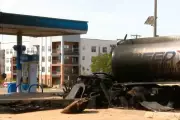 Texas Fuel Tanker Inferno After Collision and Downed Power Lines