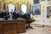 Toddler's Tantrum Steals Show During Trump's Healthcare Speech