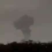 Toronto Explosion: Orange Sky After Blast Near Downsview Airport Military Base