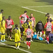 Tottenham's Cristian Romero in Tears After Collision Halts Sunderland Clash