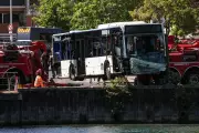Trainee Bus Driver Plunges into River Seine Near Paris, All Rescued