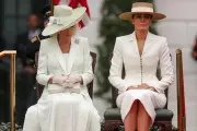 Trump Makes Awkward Marriage Joke to Melania During King Charles Visit