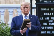 Trump's Bible Reading Sparks Debate Over 'If My People' Passage's Political Use