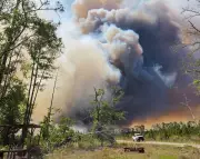 Two Georgia Wildfires Destroy Over 100 Homes Amid Drought Crisis