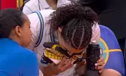UCLA Star Lauren Betts Overcomes Throat Scare in Championship Game