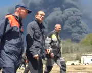 Ukrainian Drone Strike Hits Russian Oil Refinery Again, Causing Major Fire
