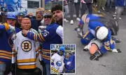 Violent Fan Brawl Erupts at NHL Game Between Buffalo Sabres and Boston Bruins