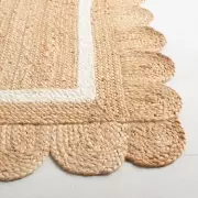 Wayfair Way Day Sale: Scalloped Jute Rug Reduced by 45%