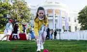 White House Easter Egg Roll Celebrates Tradition with Patriotic Flair