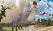 Wildfires Rage in Florida and Georgia, Killing Volunteer Firefighter