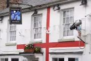 Wiltshire Pub's Giant England Flag Wins Council Approval After Heritage Debate
