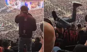 WrestleMania Fan Takes Nasty Tumble in Stands During Emotional Match