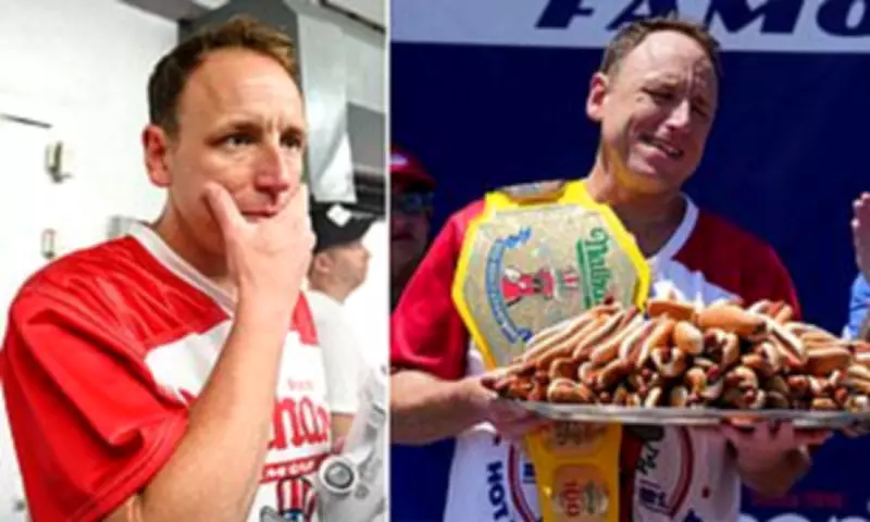 Joey Chestnut Returns to Nathan's Contest After Battery Plea