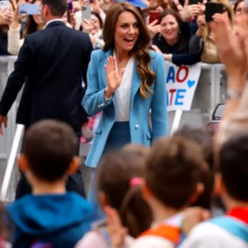 Kate's Noisy Return to International Stage Signals Bright Royal Future