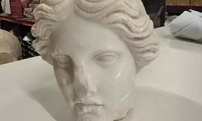 2,000-Year-Old Roman Marble Head Discovered on Alicante Beach