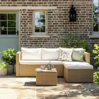 Argos Slashes Garden Furniture: Rattan Sofa Set Now Under £240