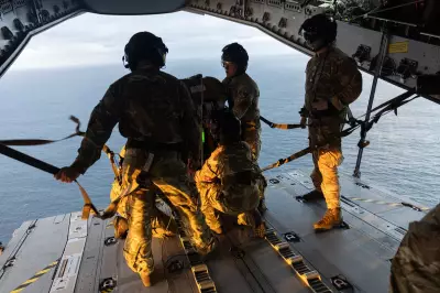 Army Paratroopers Land on Tristan da Cunha to Aid Hantavirus Response