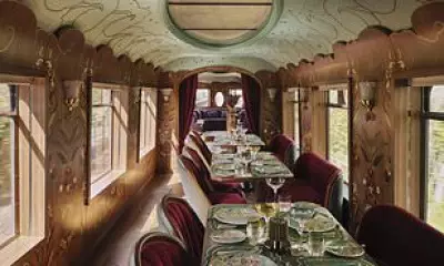 Baz Luhrmann Designs Glamorous New Train Carriage for Belmond