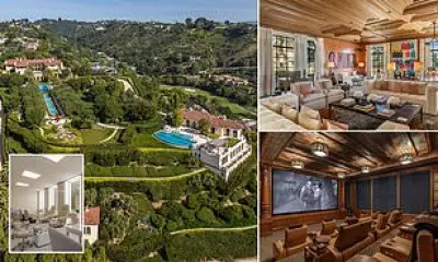 Bel Air Mega-Mansion with 59 Bathrooms Hits Market for $400 Million