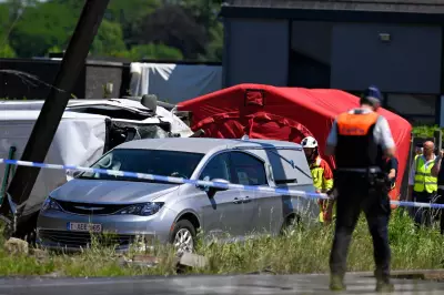 Belgium train crash kills four including two children at level crossing