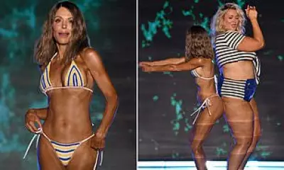 Bethenny Frankel, 55, Commands Miami Swim Week Runway in Tiny Swimsuits
