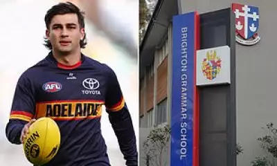 Brighton Grammar student exposed for vile message to AFL star Josh Rachele