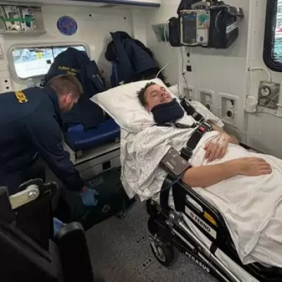 Brit faces huge medical bills after breaking neck in tree fall in France