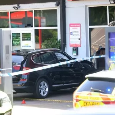 Child, 8, hospitalised after car crashes into group at Wales motorway services