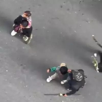 Colombia Protestors Accused of Using Children as Human Shields in Bogota Clashes