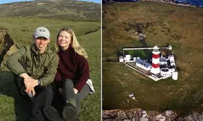Couple Swap Cardiff for Remote Welsh Island to Live Among Sheep