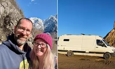 Couple swaps rent for campervan life, travels world for £30 a day