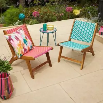 Dunelm's Vibrant Garden Chair Hailed as 'Excellent Value' by Shoppers