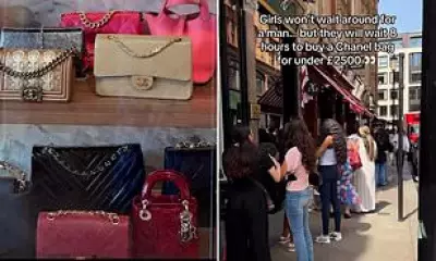 Fashionistas Queue for Hours at Sellier's Designer Bag Flash Sale in London