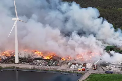 Fife Landfill Fire Continues for Over a Week as Smoke Warnings Issued
