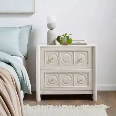 French Château Inspired Bedside Table Now 30% Off at Dunelm