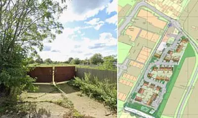 Fury Over 54 Homes and Sewage Plant Built 'Beneath People's Windows'