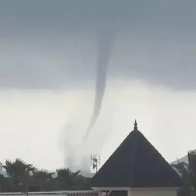 Giant Waterspouts Terrify Tourists Off Spanish Coast Ahead of Summer