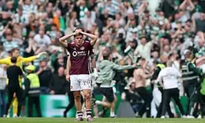Hearts Players Attacked by Celtic Fans During Title Celebrations
