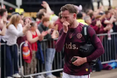Hearts Players in Tears at Tynecastle Return After Celtic Title Defeat