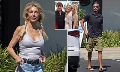 Heather Locklear and Lorenzo Lamas Spotted in LA After Daughter's Wedding