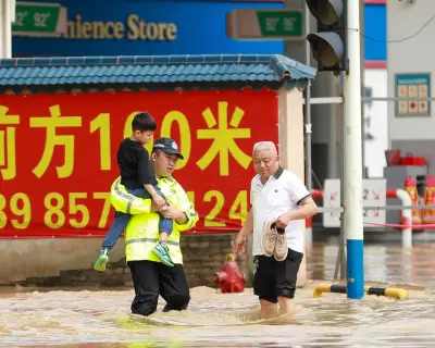 Heavy Rain Triggers Flooding and Landslides in Southern and Central China