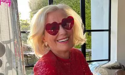 Holly Willoughby's Mother Linda Celebrates 78th Birthday in Glamorous Red Dress