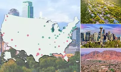 Home Prices Fall in Nearly Half of US Biggest Cities as Spring Rebound Stalls