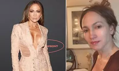 Jennifer Lopez Reveals Natural Beauty in Makeup-Free Skincare Video