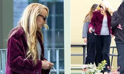 Jerry Hall Spotted Smoking Upon Arrival for Celebrity Traitors in Scotland